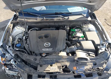 2018 Mazda Mazda3 Touring из США, поврежденный, VIN 3MZBN1L34JM190824